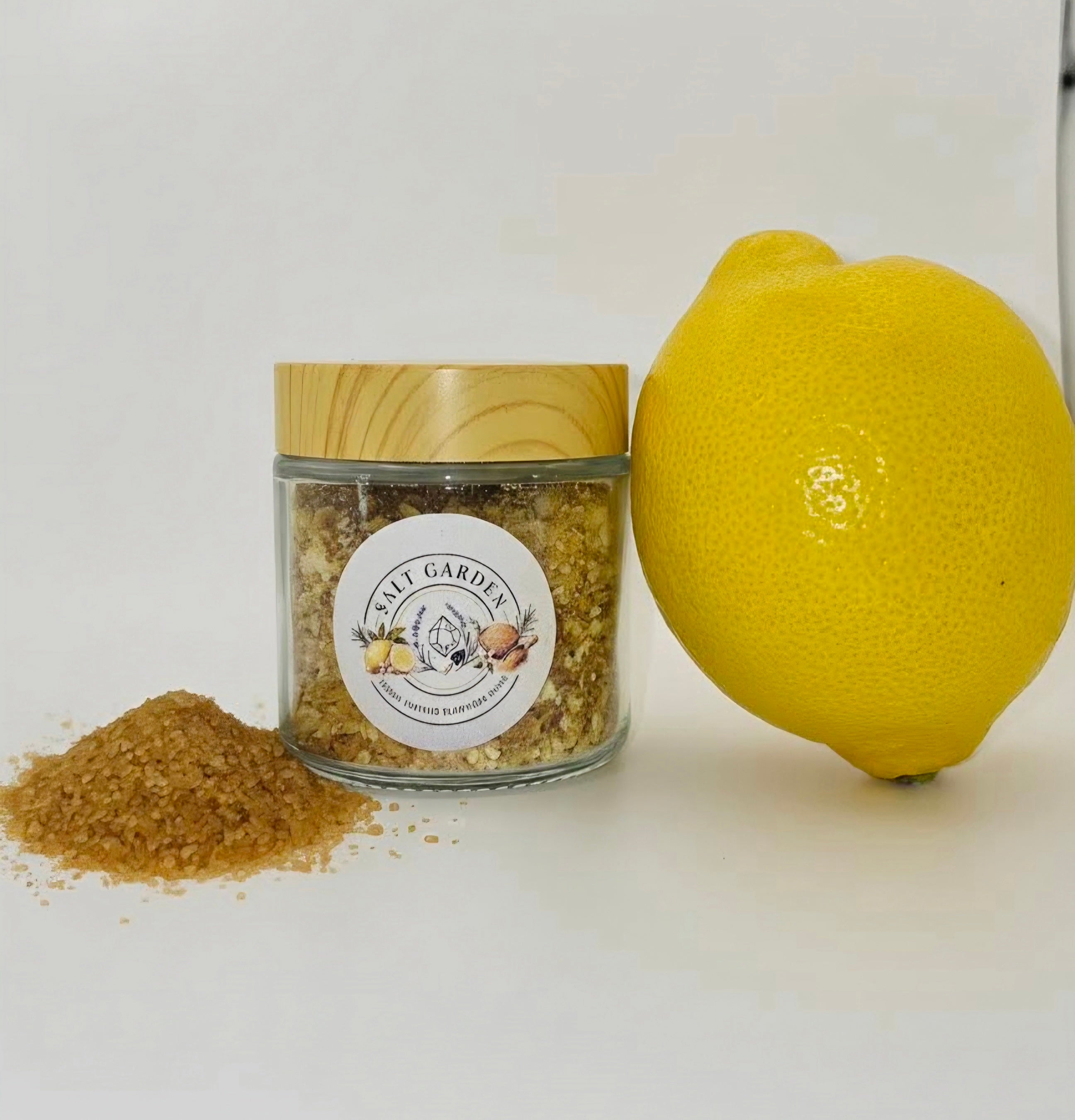 🍋 4oz. Lemon Infused Turbinado Sugar