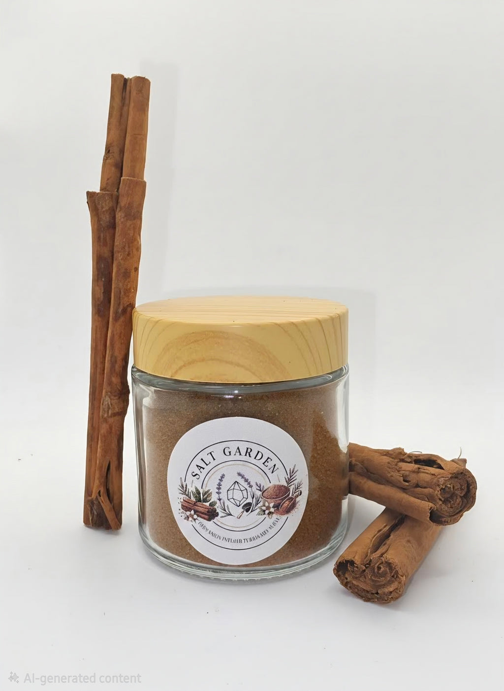 4oz. Cinnamon Infused Turbinado Sugar